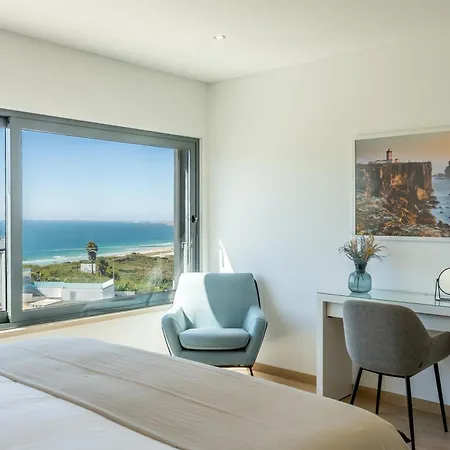 וילה Silver Coast Villa-casa De Luxo Com Piscina E Vista Mar