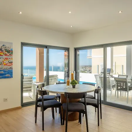 וילה Silver Coast Villa-casa De Luxo Com Piscina E Vista Mar *