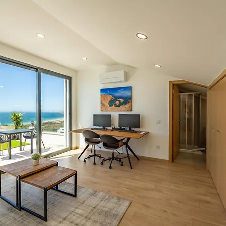 וילה Silver Coast Villa-casa De Luxo Com Piscina E Vista Mar