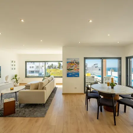 וילה Silver Coast Villa-casa De Luxo Com Piscina E Vista Mar לוריניה